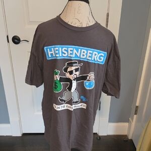 Heisenberg Graphic Short Sleeve T-Shirt - Charcoal